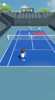 Twin Tennis android App screenshot 2